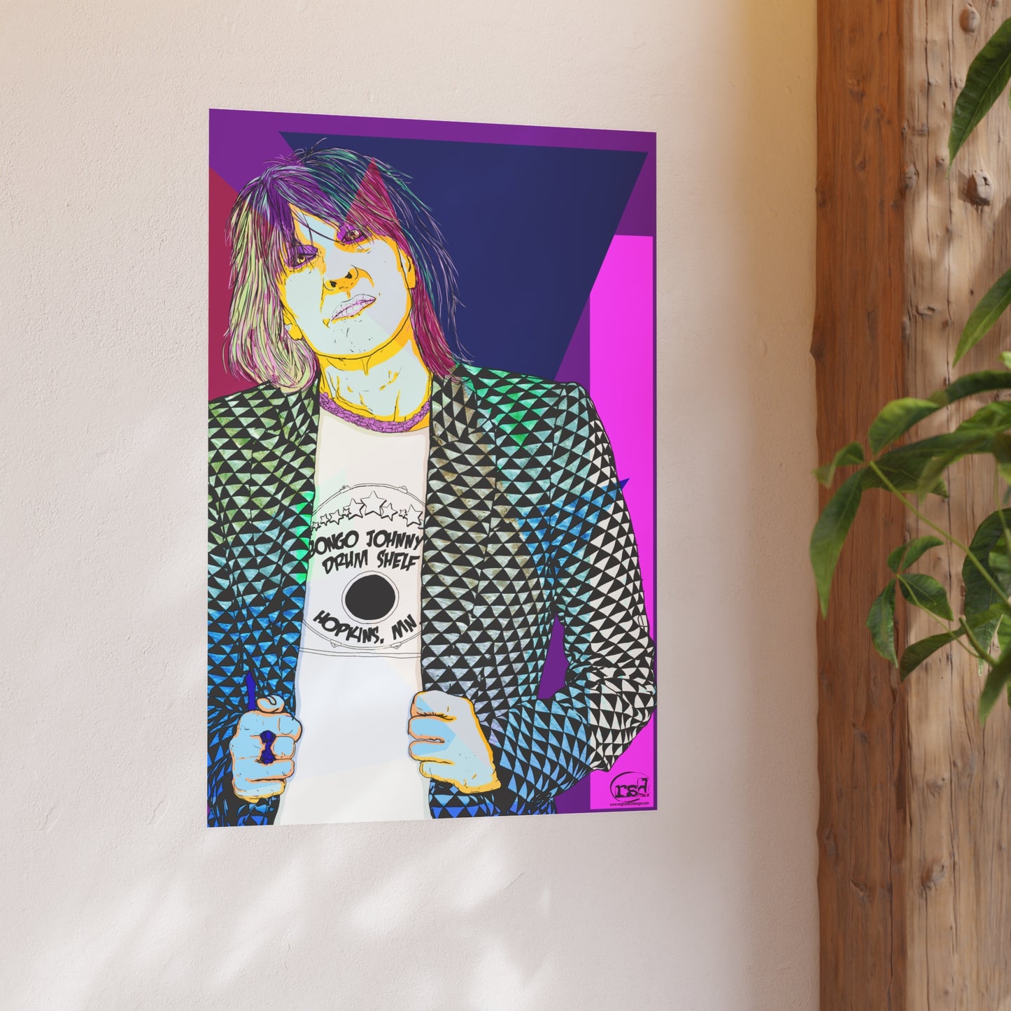 🎨 Amplified Ink Art Prints – BRASS IN POCKET (Premium Satin Edition)