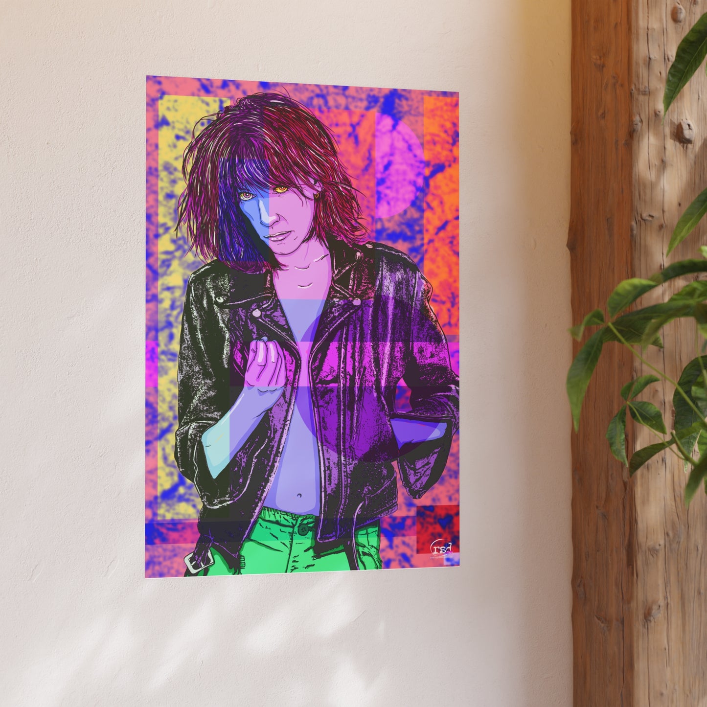 🎨 Amplified Ink Art Prints – PEACE AND NOISE (Premium Satin Edition)