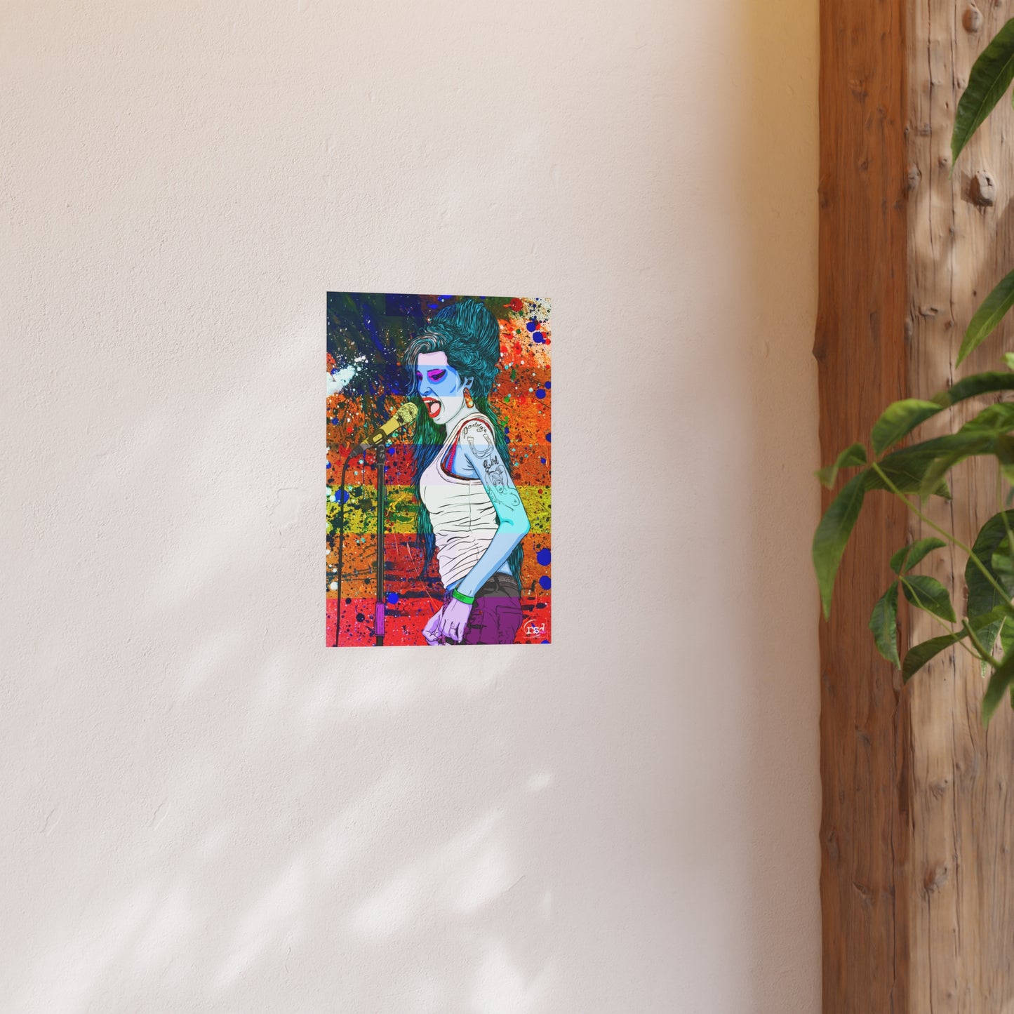 🎨 Amplified Ink Art Prints – NO GREATER LOVE (Premium Satin Edition)