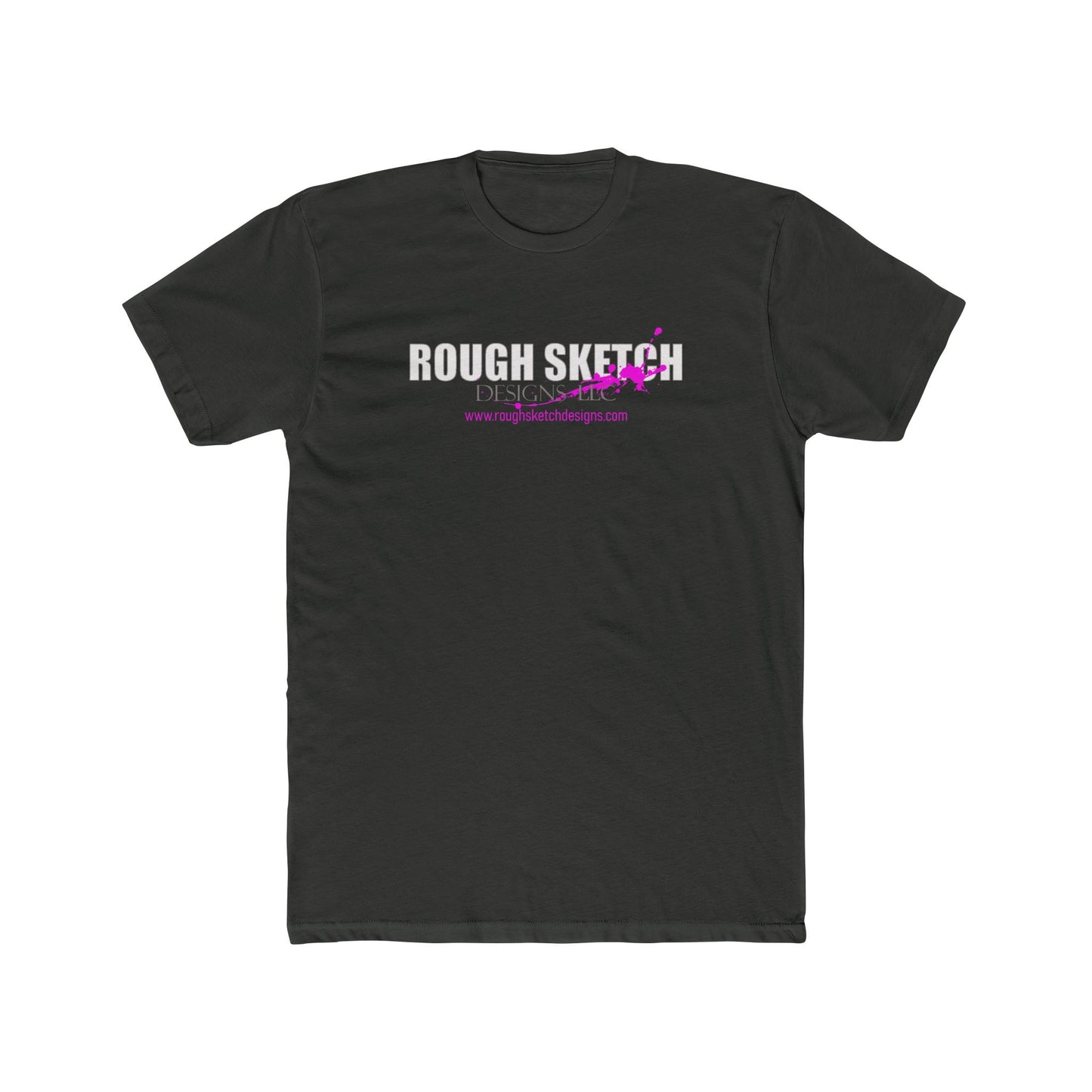 Rough Sketch Pilot Graphic Tee | White Crew T-Shirt