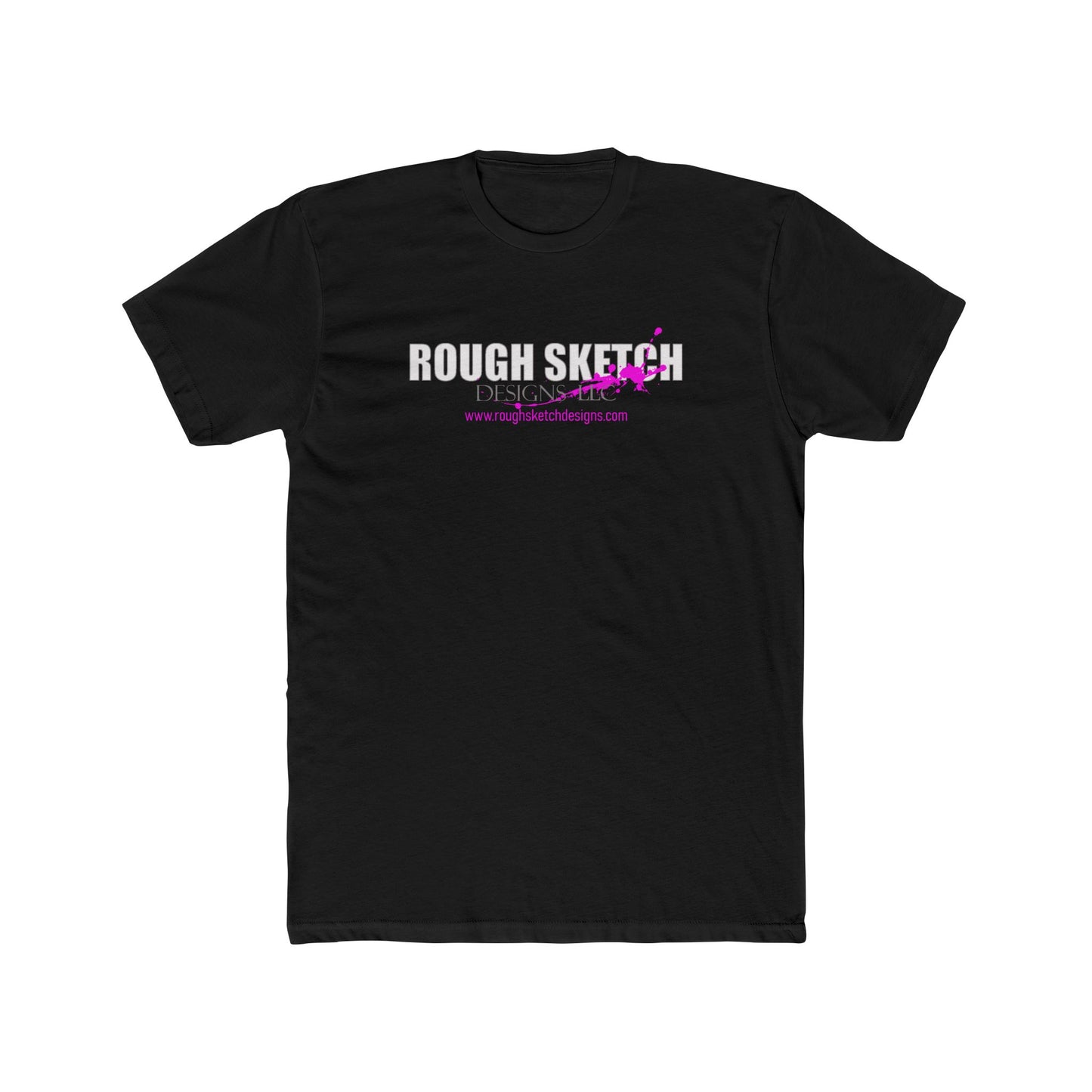 Rough Sketch Pilot Graphic Tee | White Crew T-Shirt