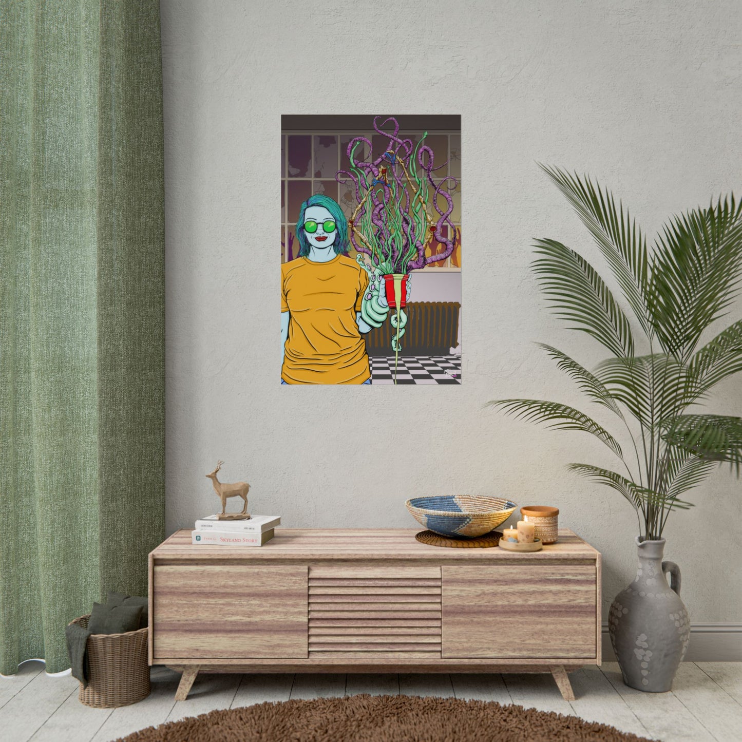Unfazed By Chaos Art Print