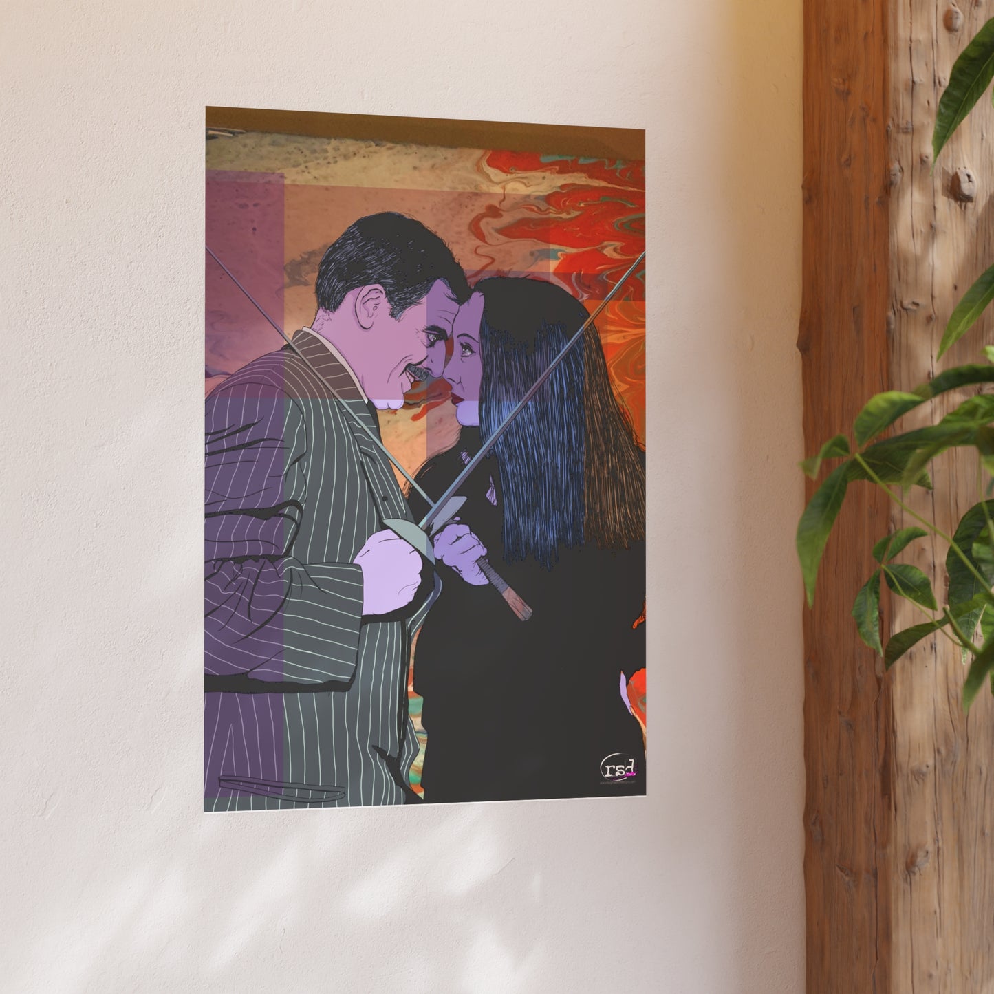 Tish, That's French - Art Print