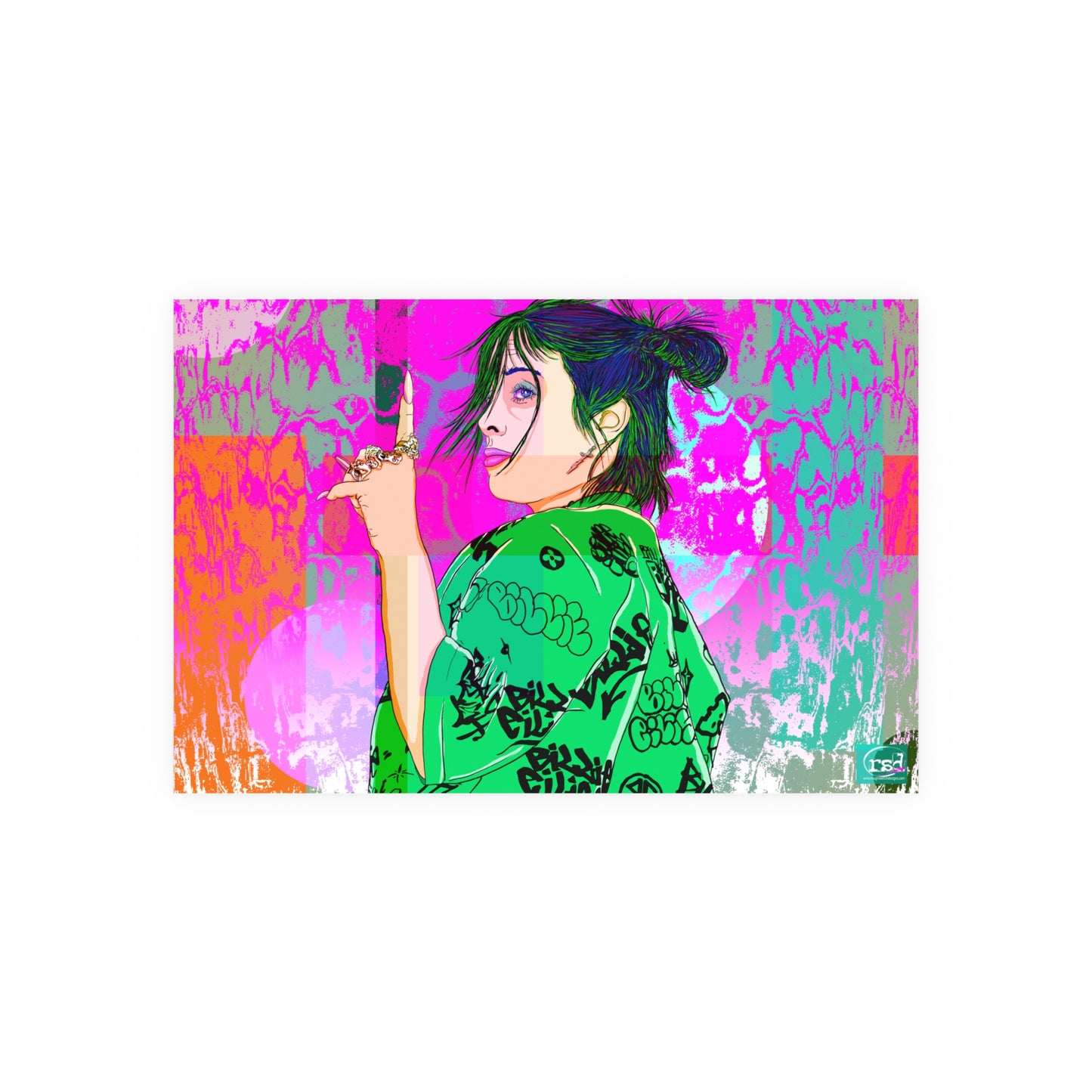 Amplified Ink HOTLINE BLING Art Print