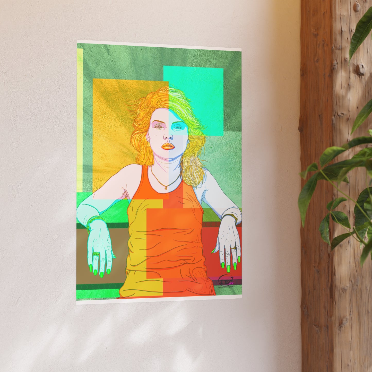 🎨 Amplified Ink Art Prints – ATOMIC (Premium Satin Edition)