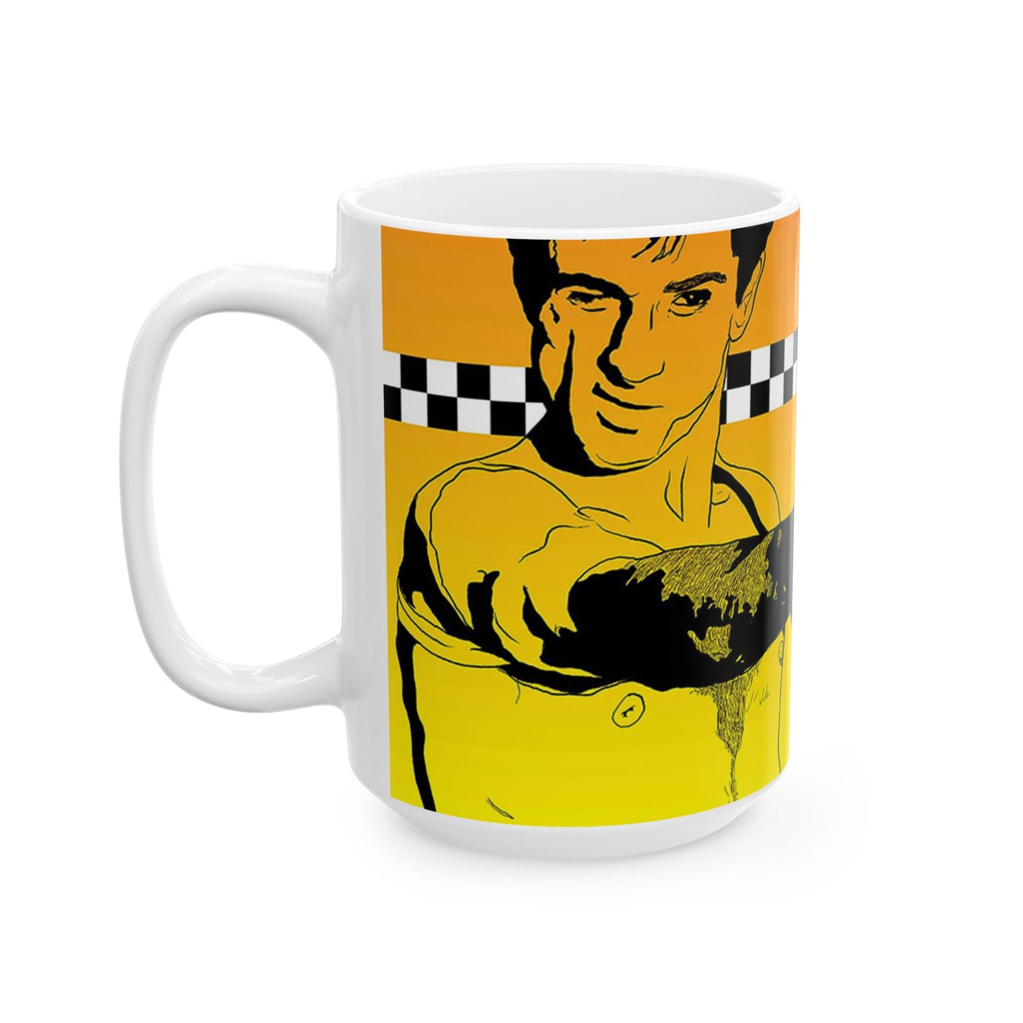 You Talking To Me? Ceramic Mug, (15oz)