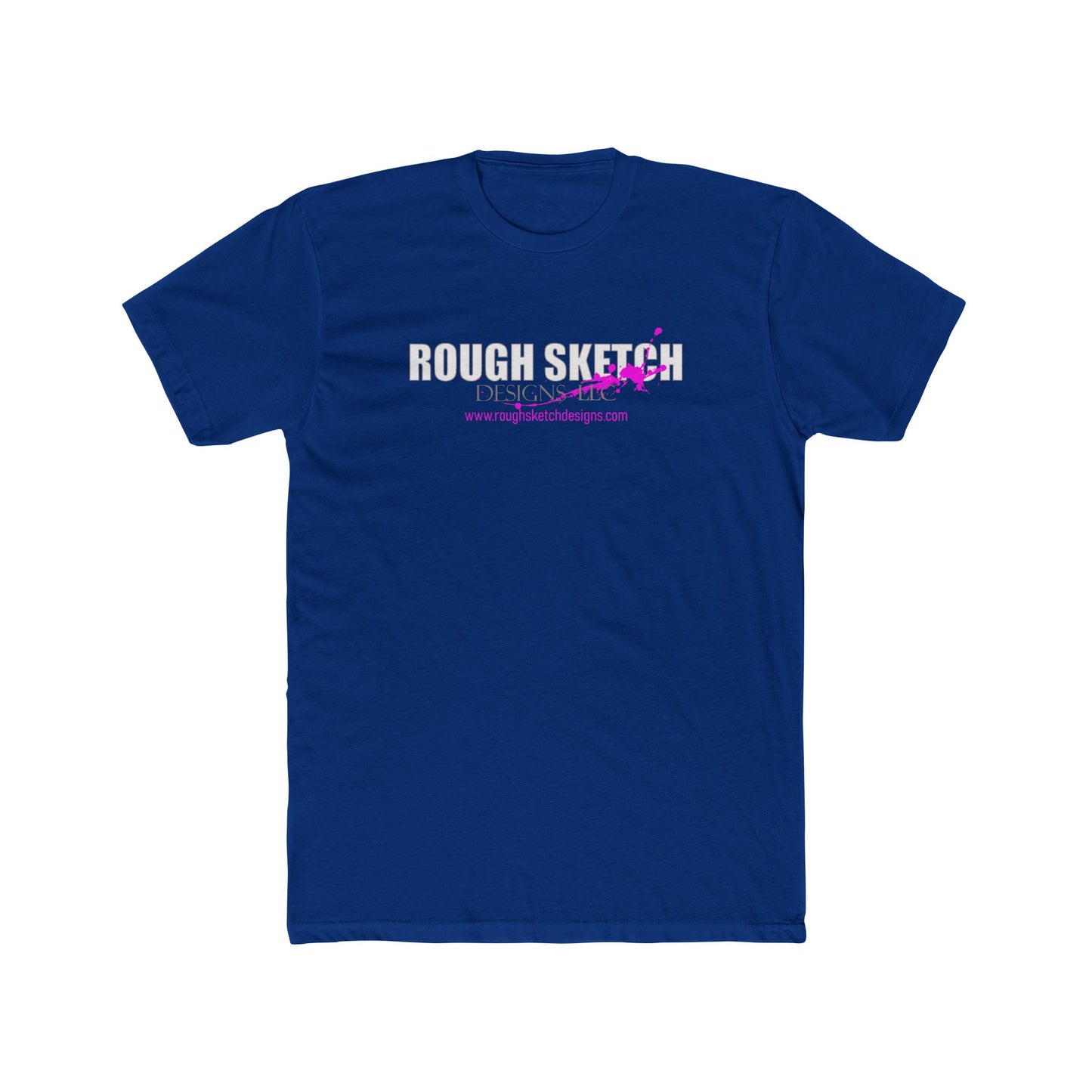 Rough Sketch Pilot Graphic Tee | White Crew T-Shirt