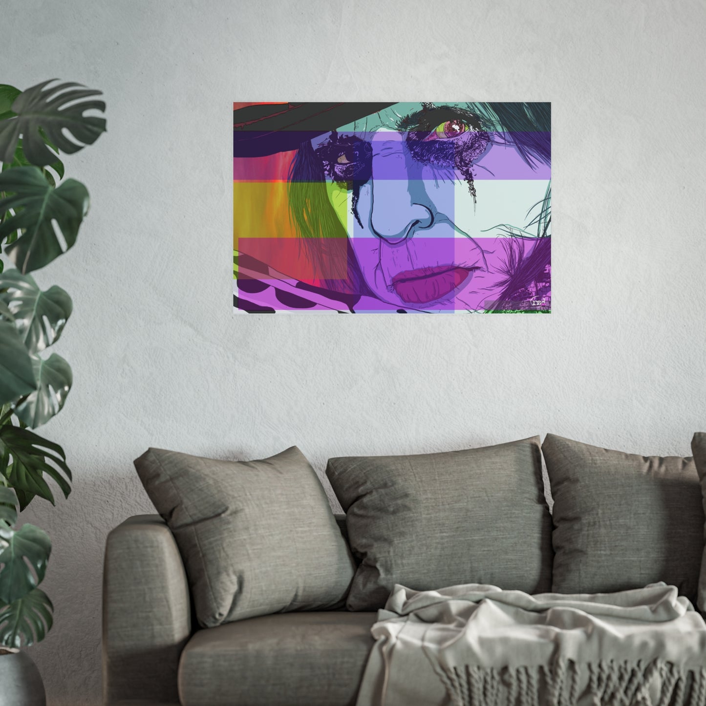 🎨 Amplified Ink Art Prints – MILLION DOLLAR BABY (Premium Satin Edition)