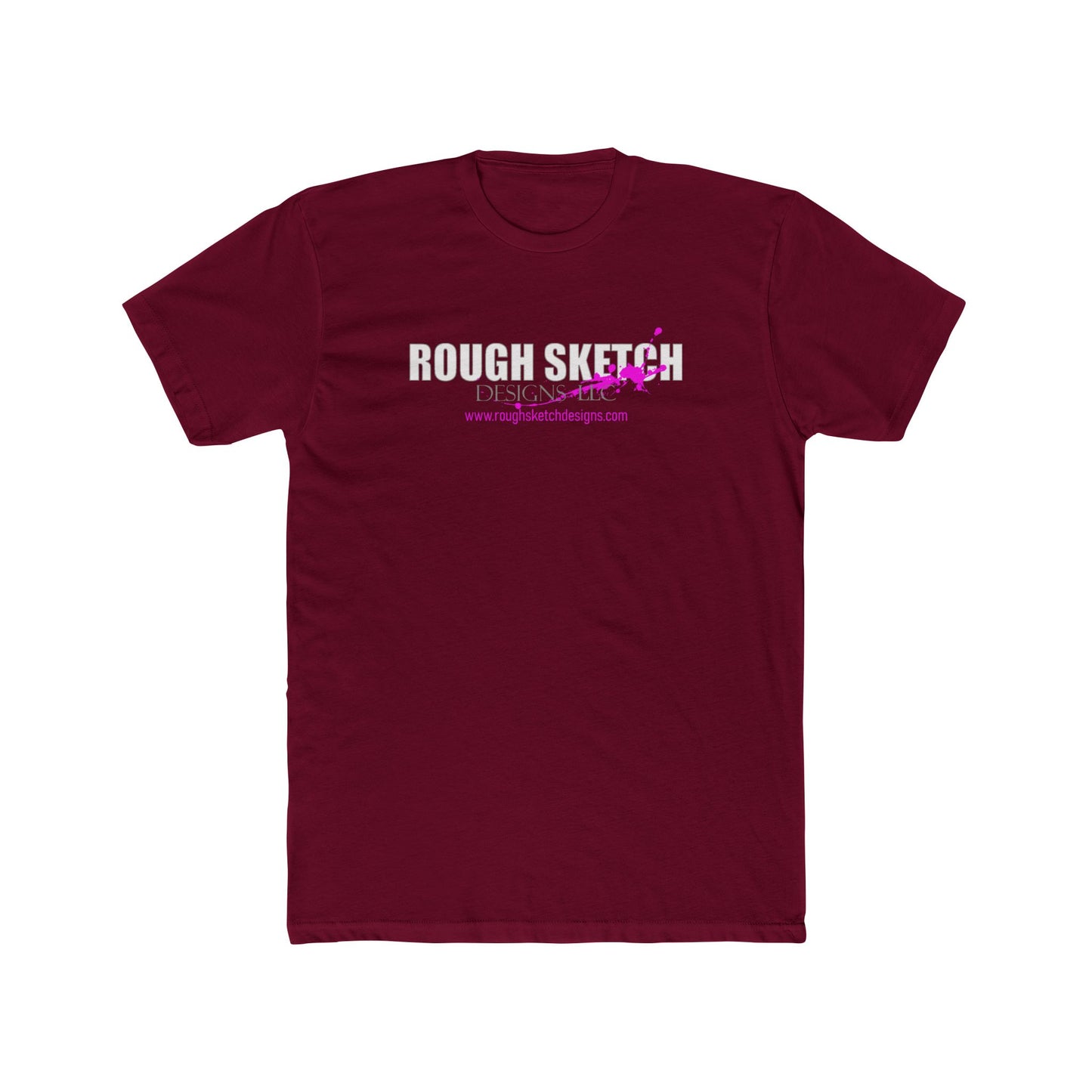 Rough Sketch Pilot Graphic Tee | White Crew T-Shirt