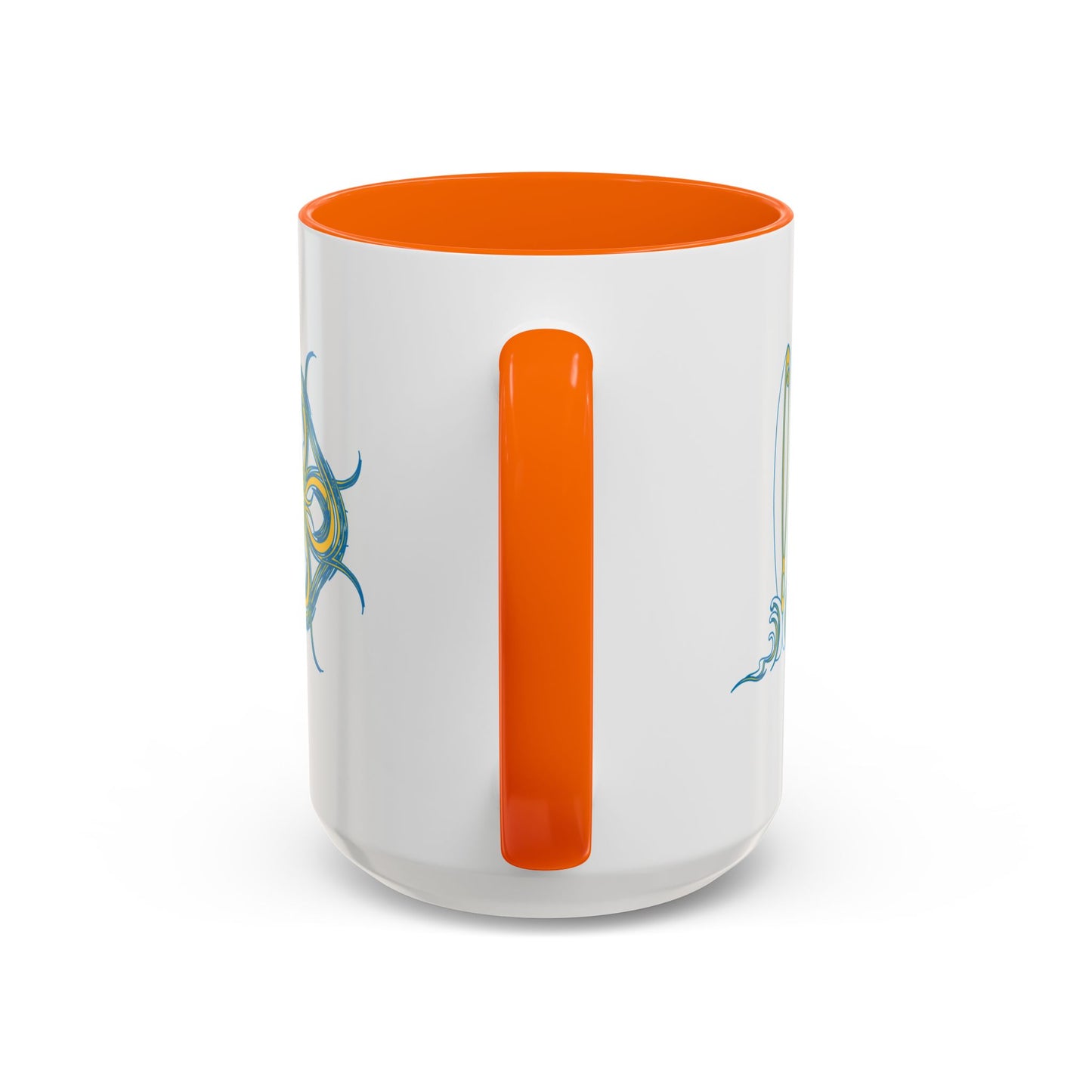 Beach Chicken Collection Surfboard Accent Coffee Mug