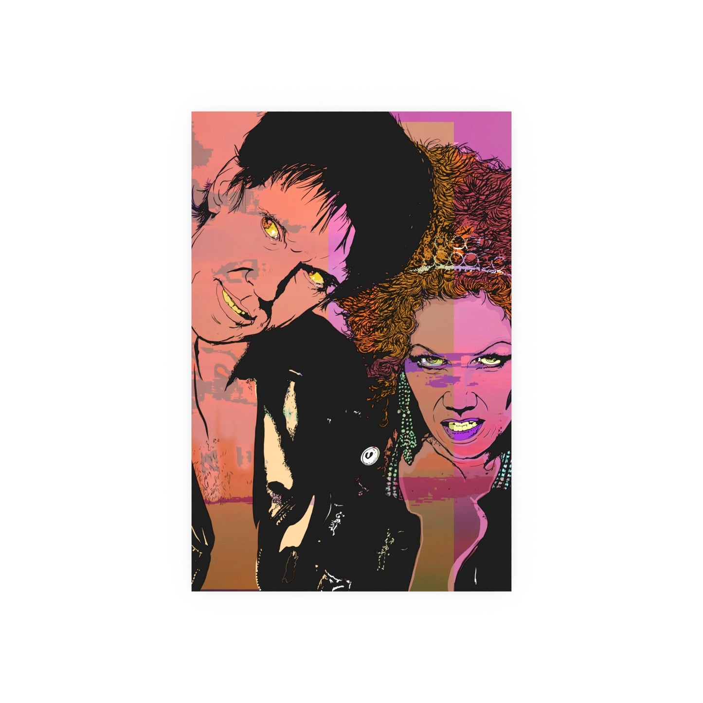 Amplified Ink Art Print GOO GOO MUCK