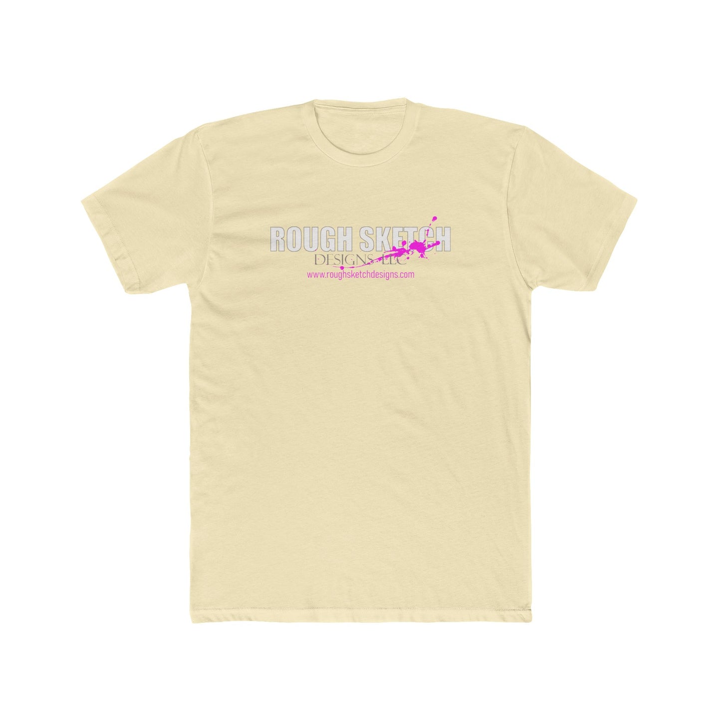 Rough Sketch Pilot Graphic Tee | White Crew T-Shirt