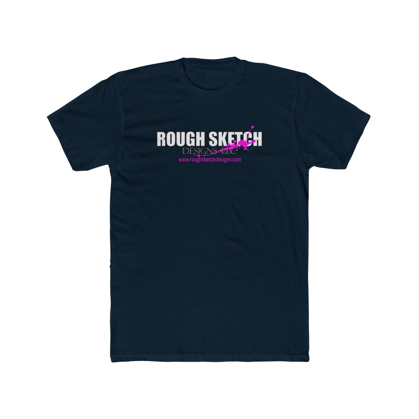 Rough Sketch Pilot Graphic Tee | White Crew T-Shirt