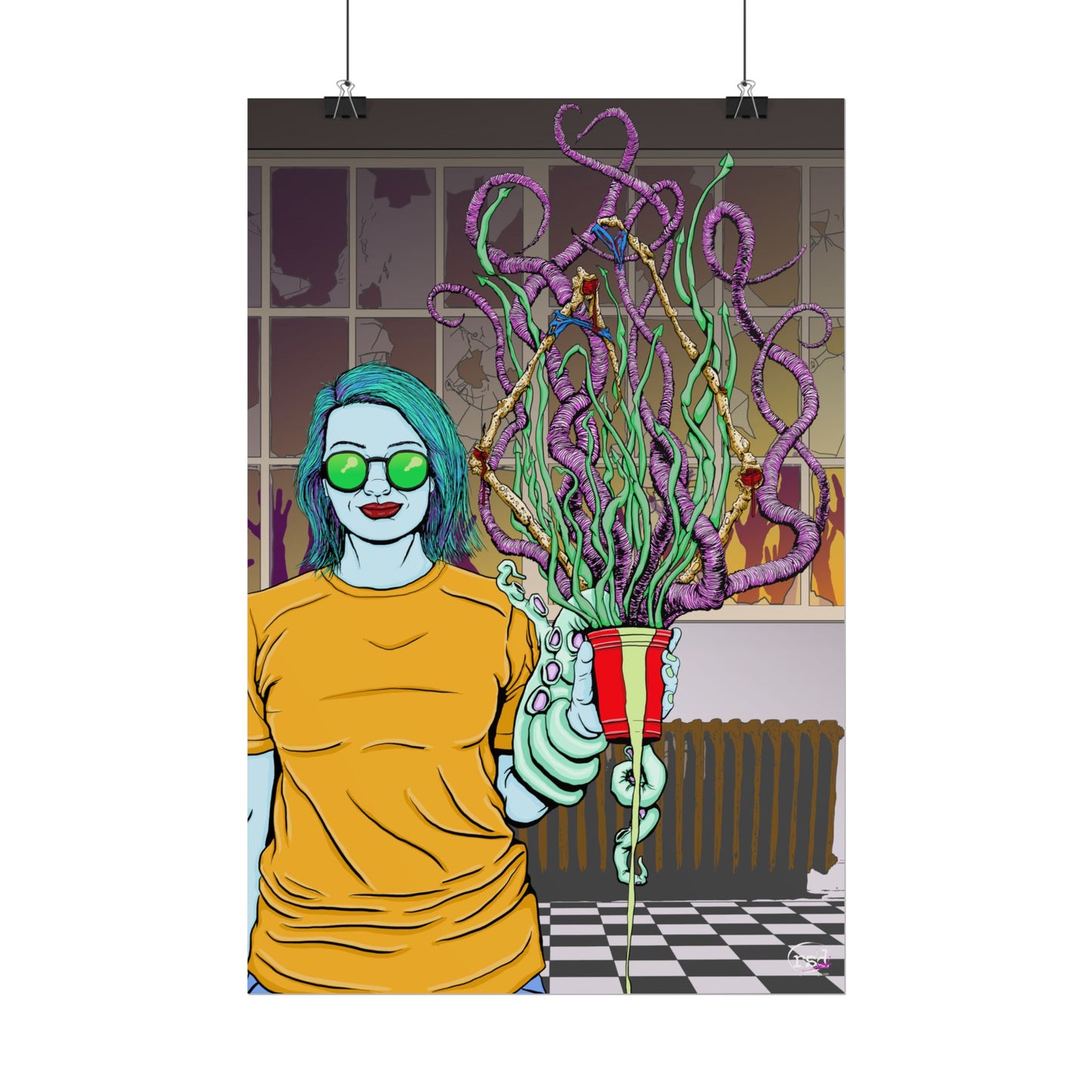 Unfazed By Chaos Art Print