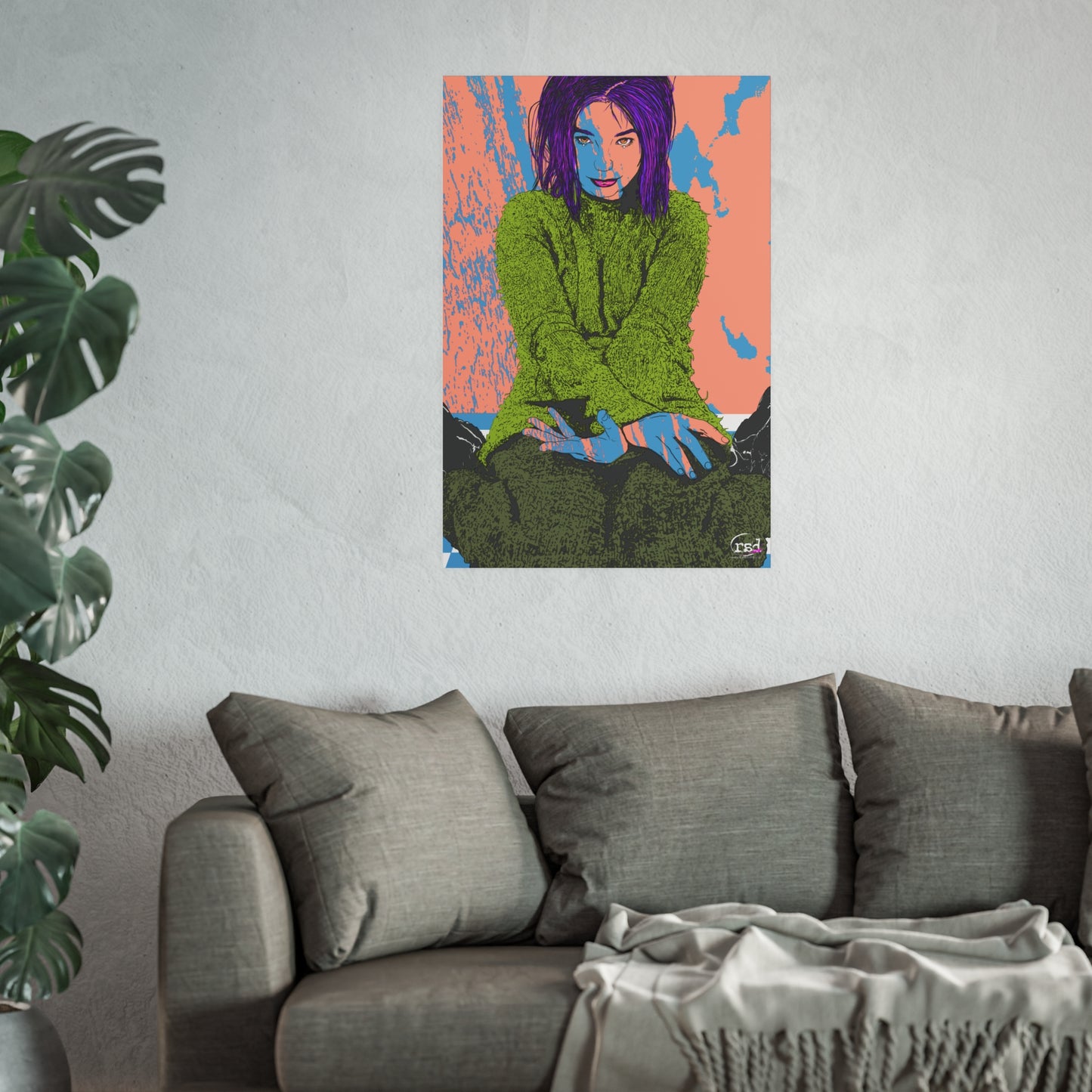 🎨 Amplified Ink Art Prints – PAGAN POETRY (Premium Satin Edition)