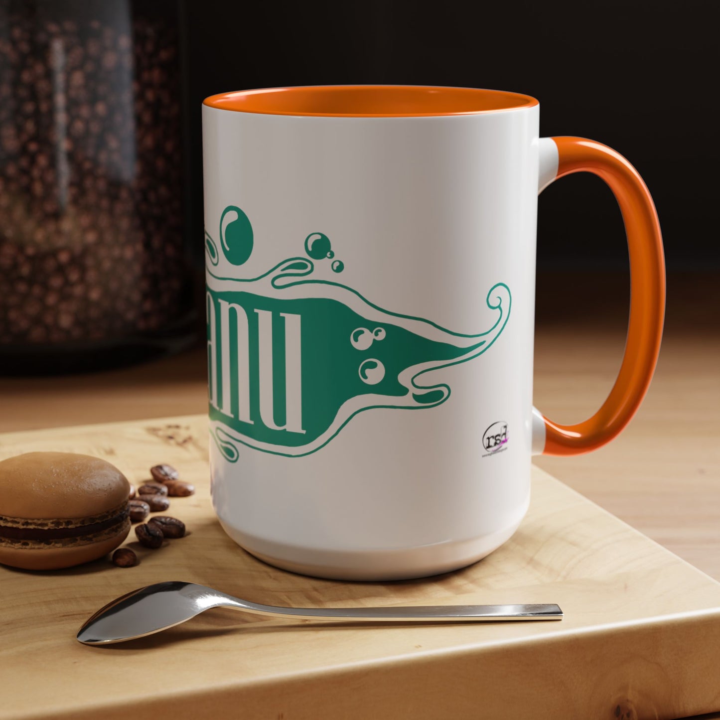 Beach Chicken Collection Hanu (Breathe) Accent Coffee Mug