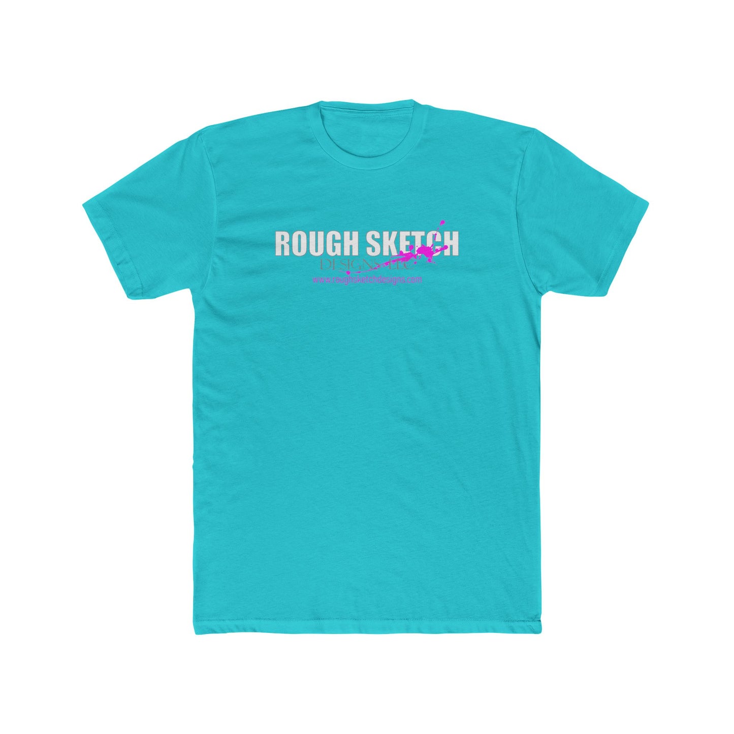 Rough Sketch Pilot Graphic Tee | White Crew T-Shirt
