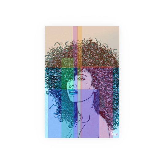 🎨 Amplified Ink Art Prints – BIG LIGHTS WILL INSPIRE YOU (Premium Satin Edition)