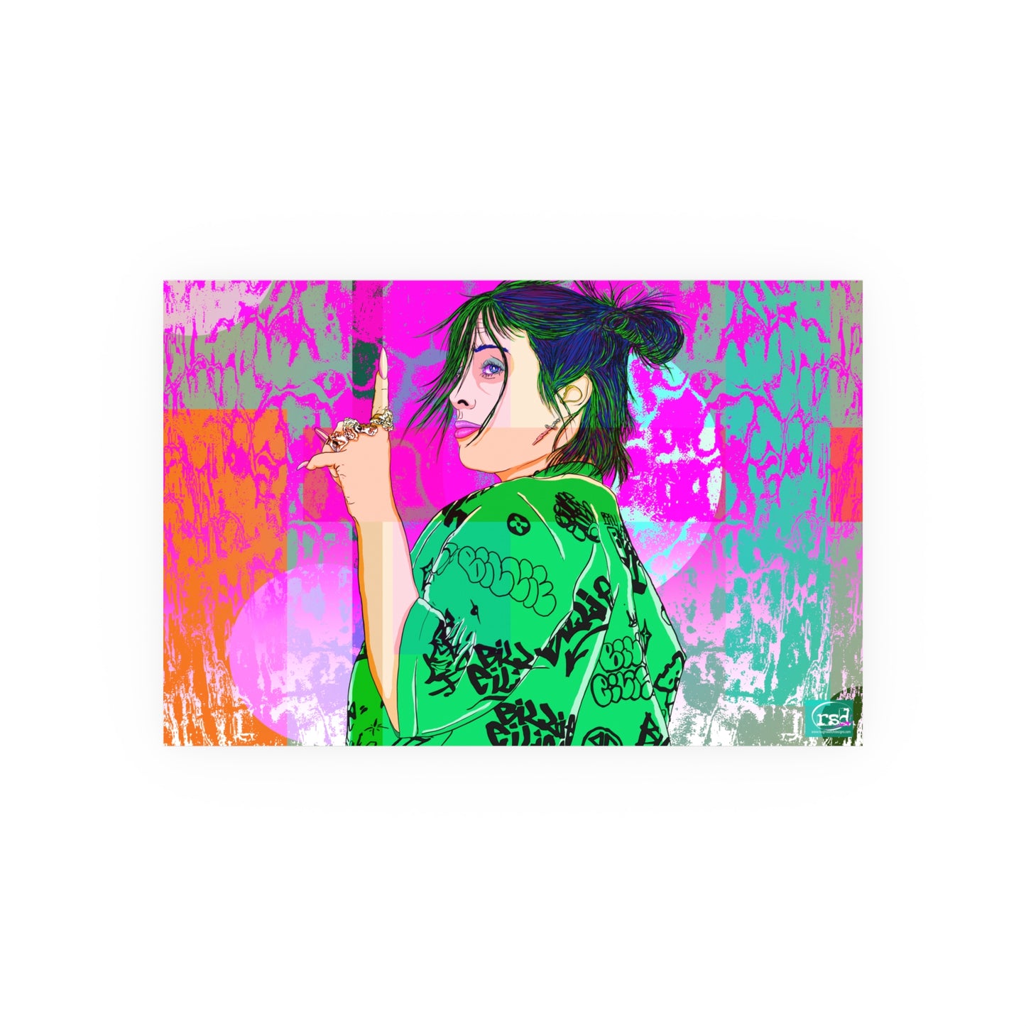 Amplified Ink HOTLINE BLING Art Print