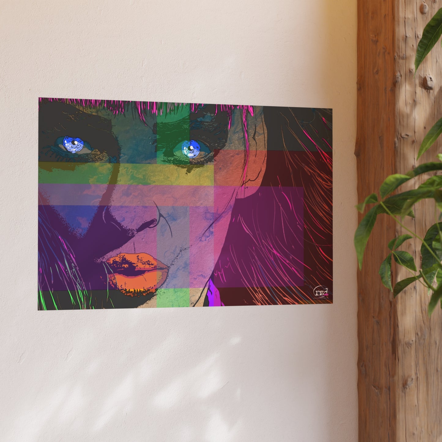 Amplified Ink UNIVERSAL RADIO Art Print