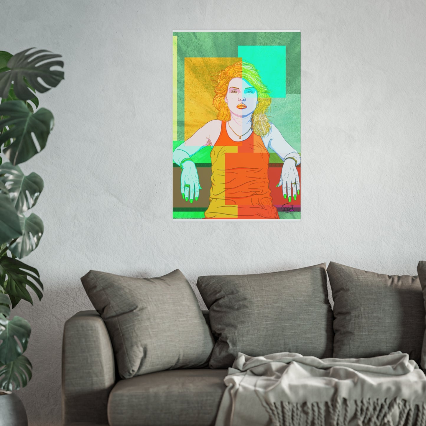 🎨 Amplified Ink Art Prints – ATOMIC (Premium Satin Edition)