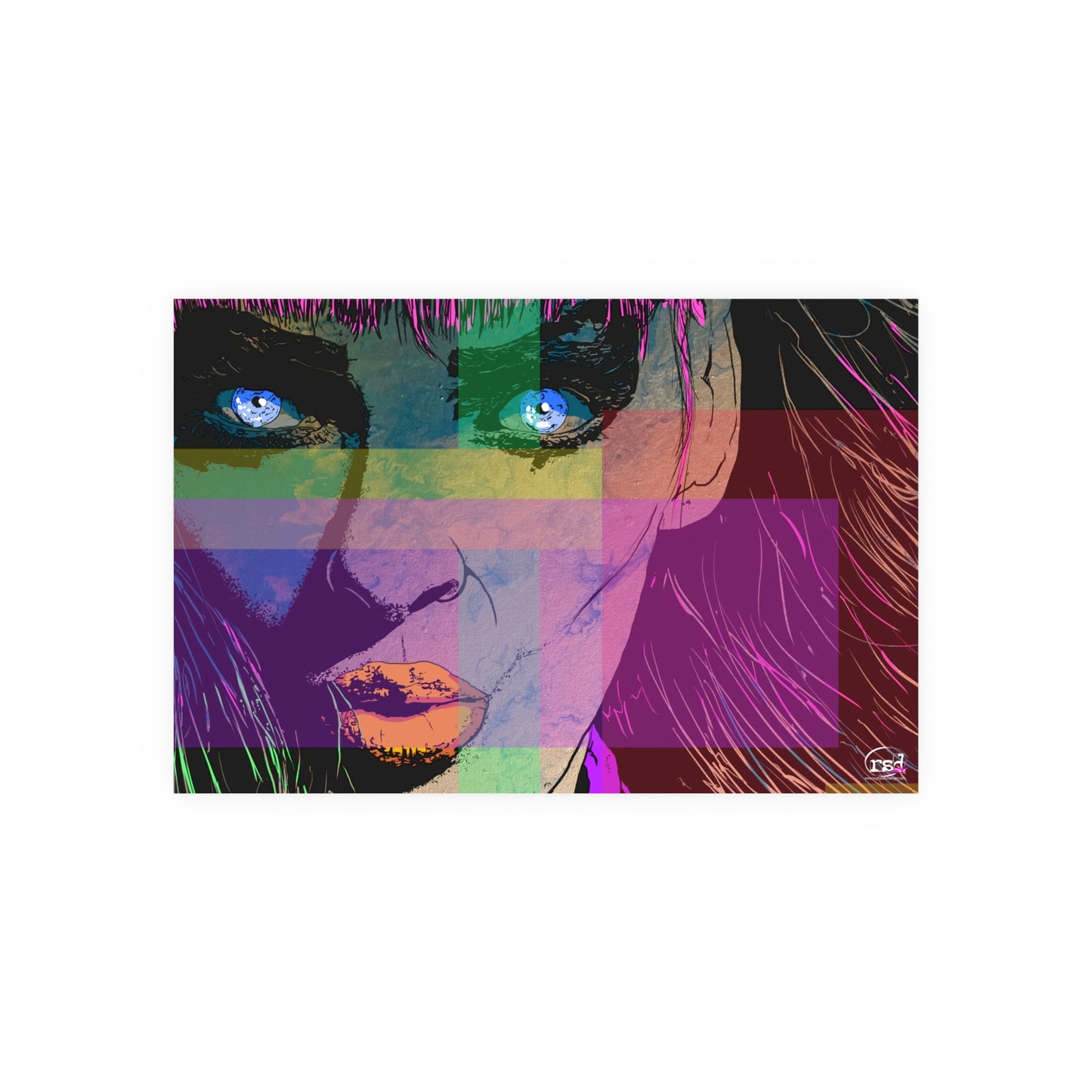 Amplified Ink UNIVERSAL RADIO Art Print