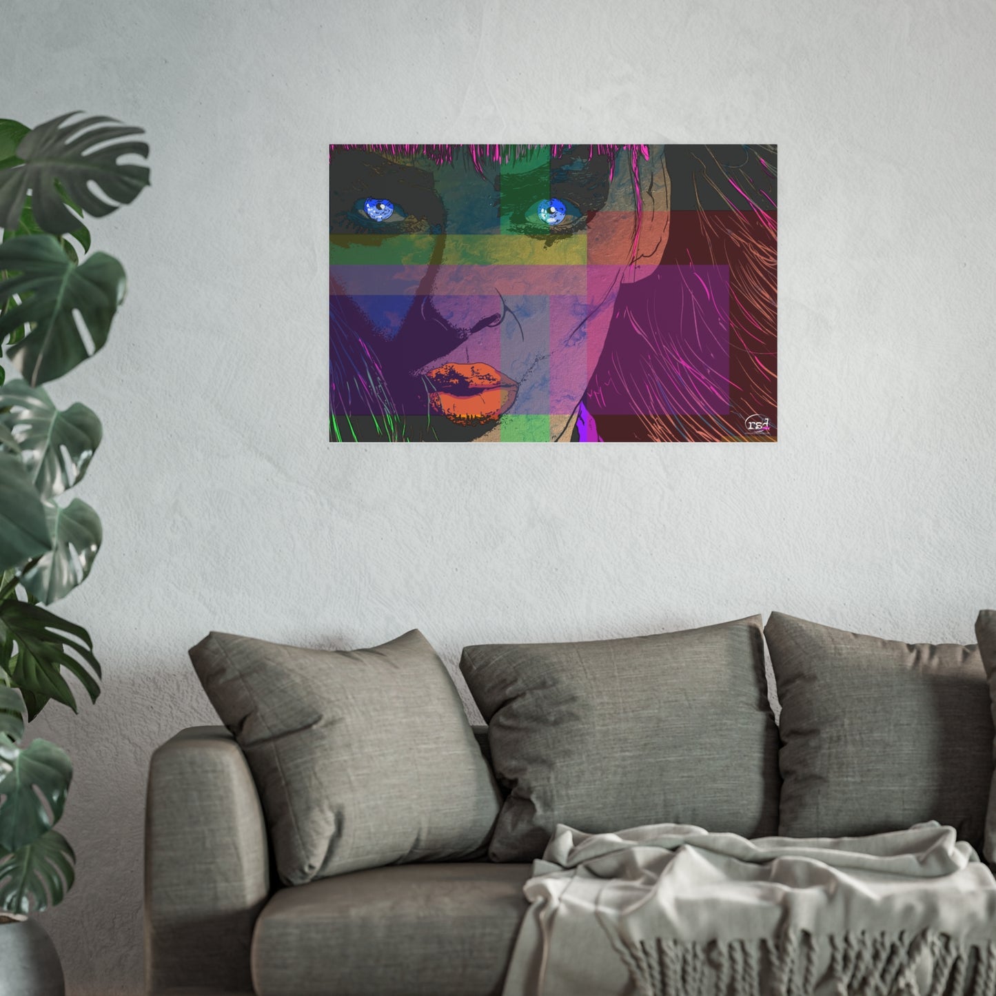Amplified Ink UNIVERSAL RADIO Art Print