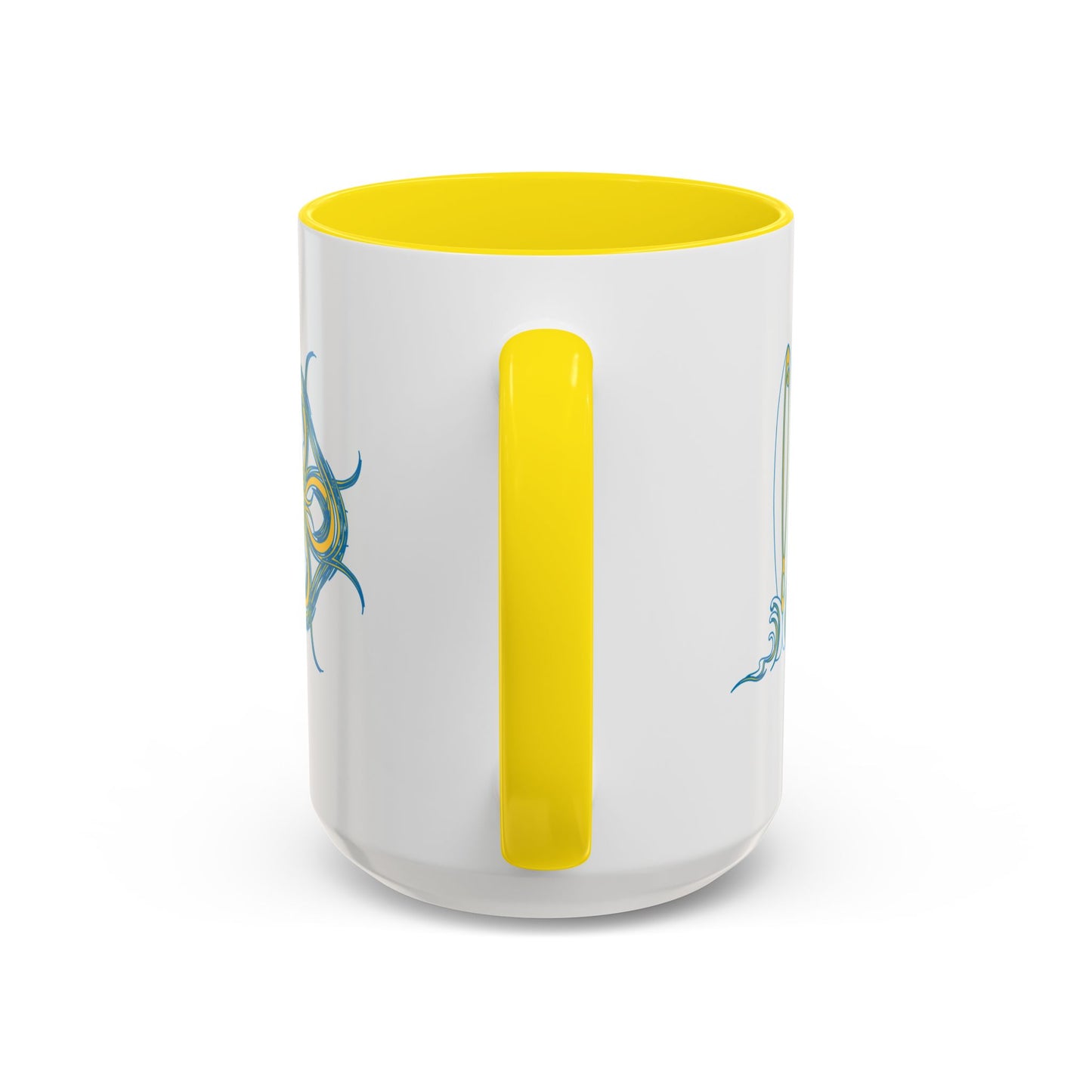 Beach Chicken Collection Surfboard Accent Coffee Mug