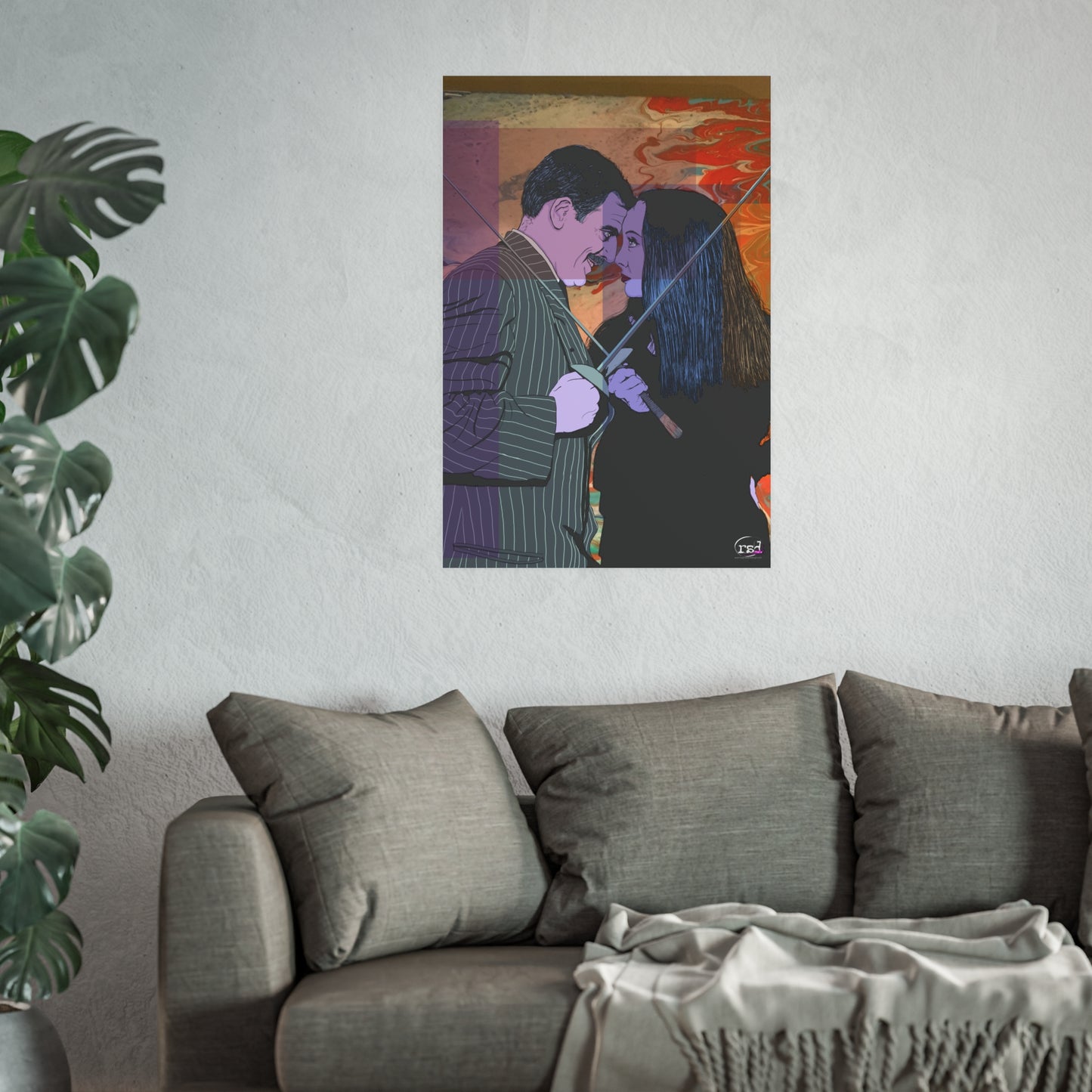 Tish, That's French - Art Print