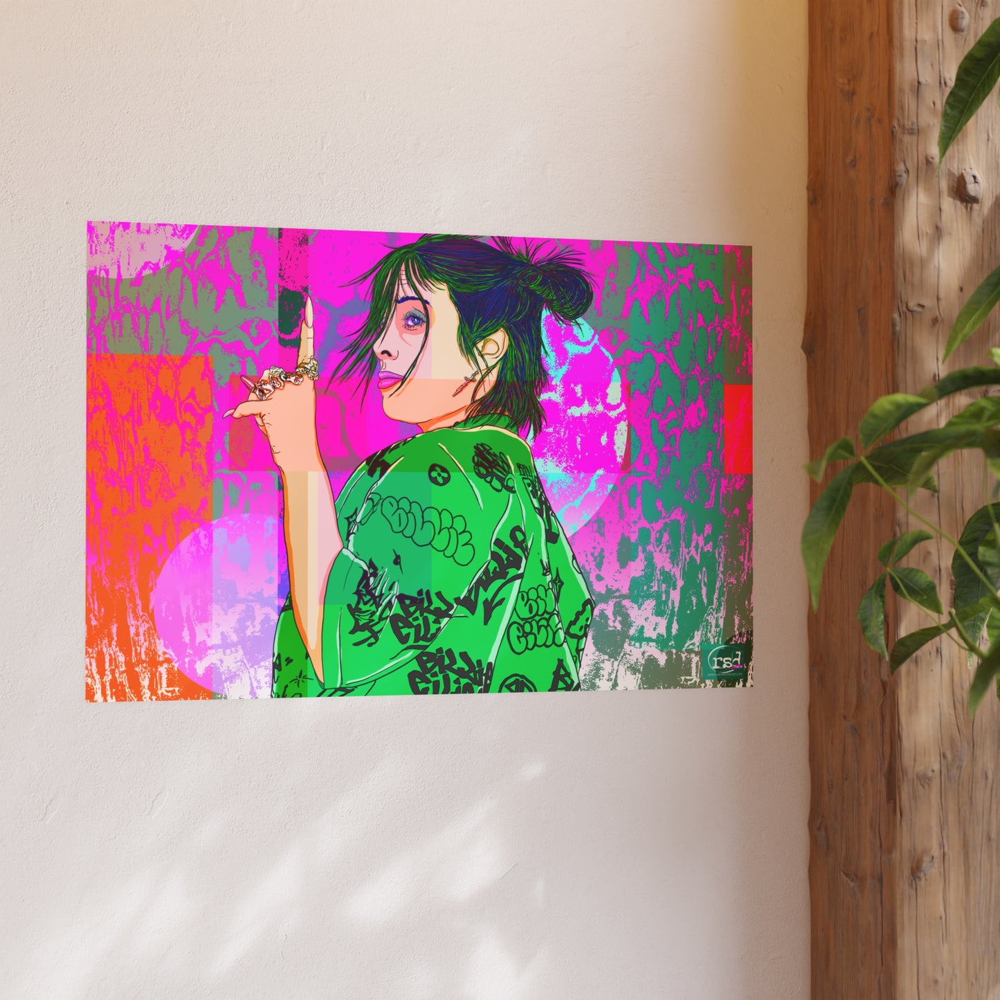 Amplified Ink HOTLINE BLING Art Print