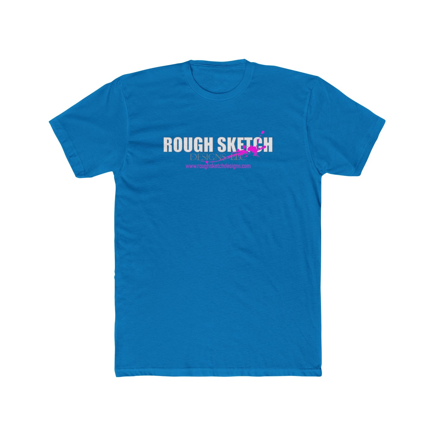 Rough Sketch Pilot Graphic Tee | White Crew T-Shirt