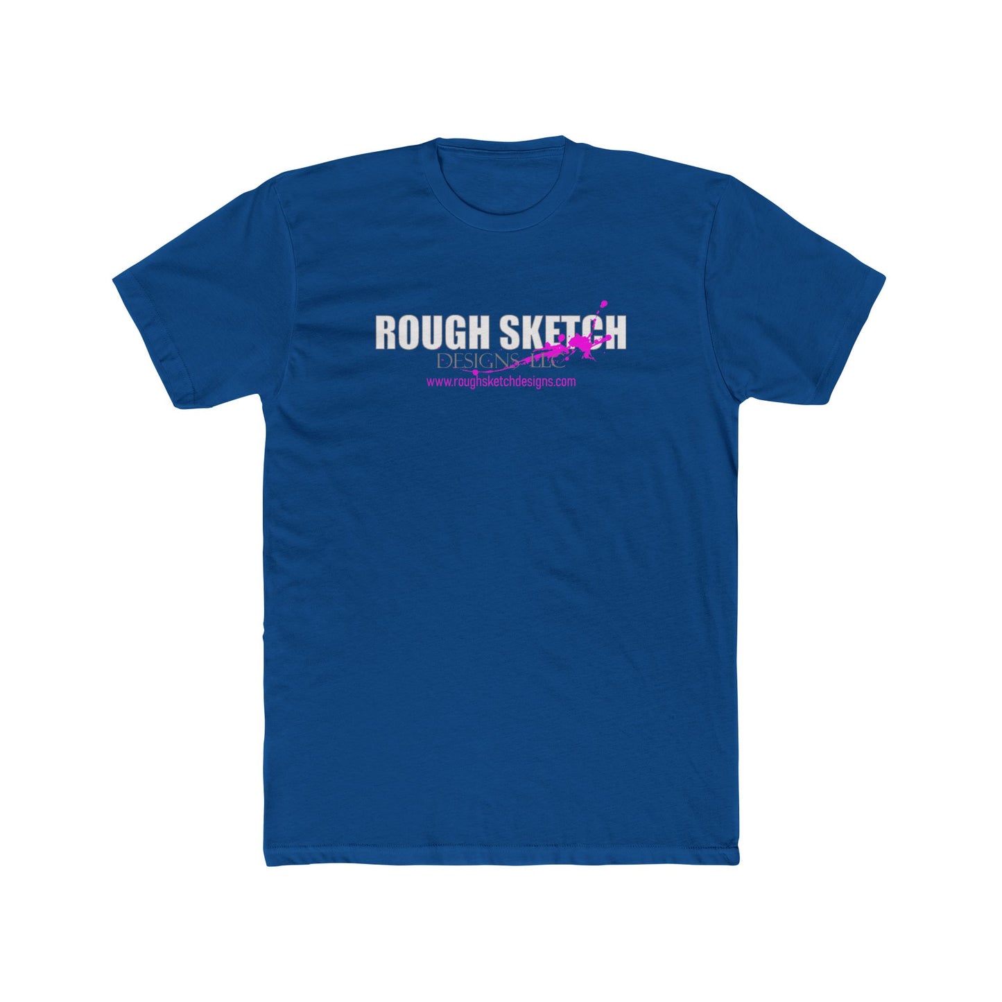 Rough Sketch Pilot Graphic Tee | White Crew T-Shirt