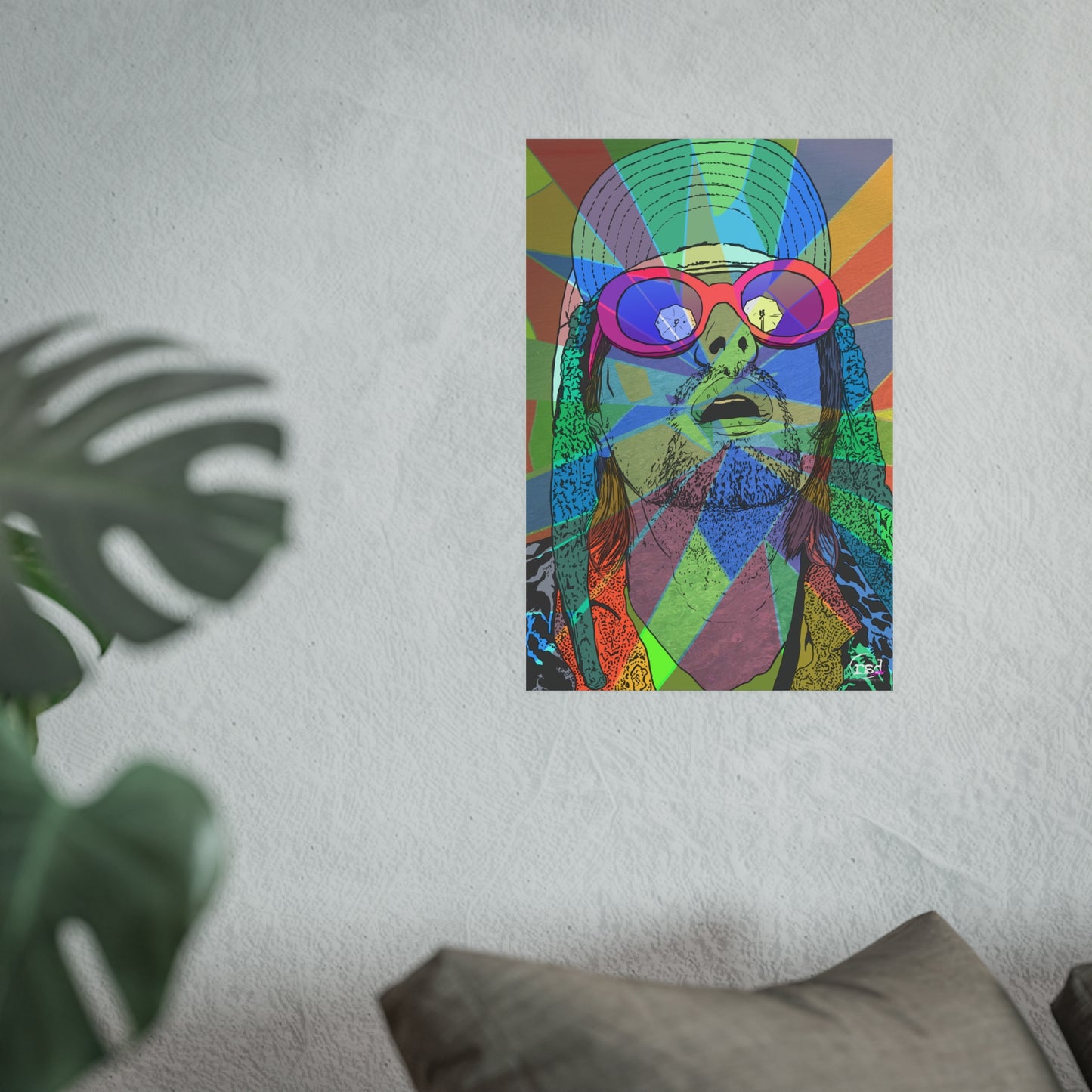 🎨 Amplified Ink Art Prints – BEESWAX (Premium Satin Edition)