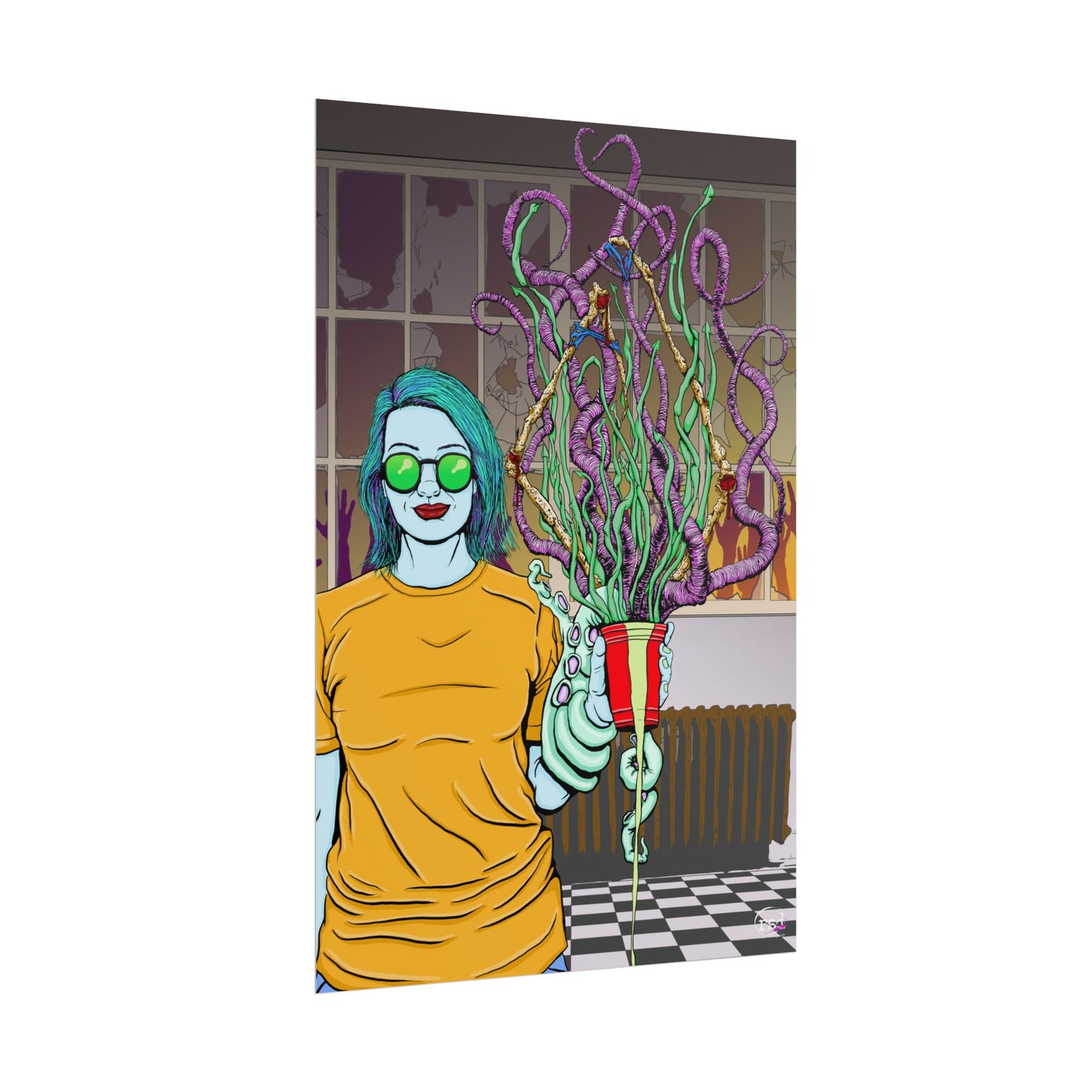 Unfazed By Chaos Art Print