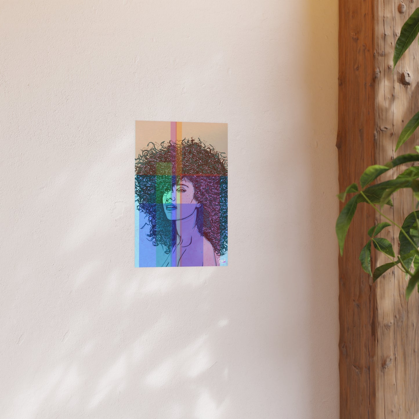 🎨 Amplified Ink Art Prints – BIG LIGHTS WILL INSPIRE YOU (Premium Satin Edition)