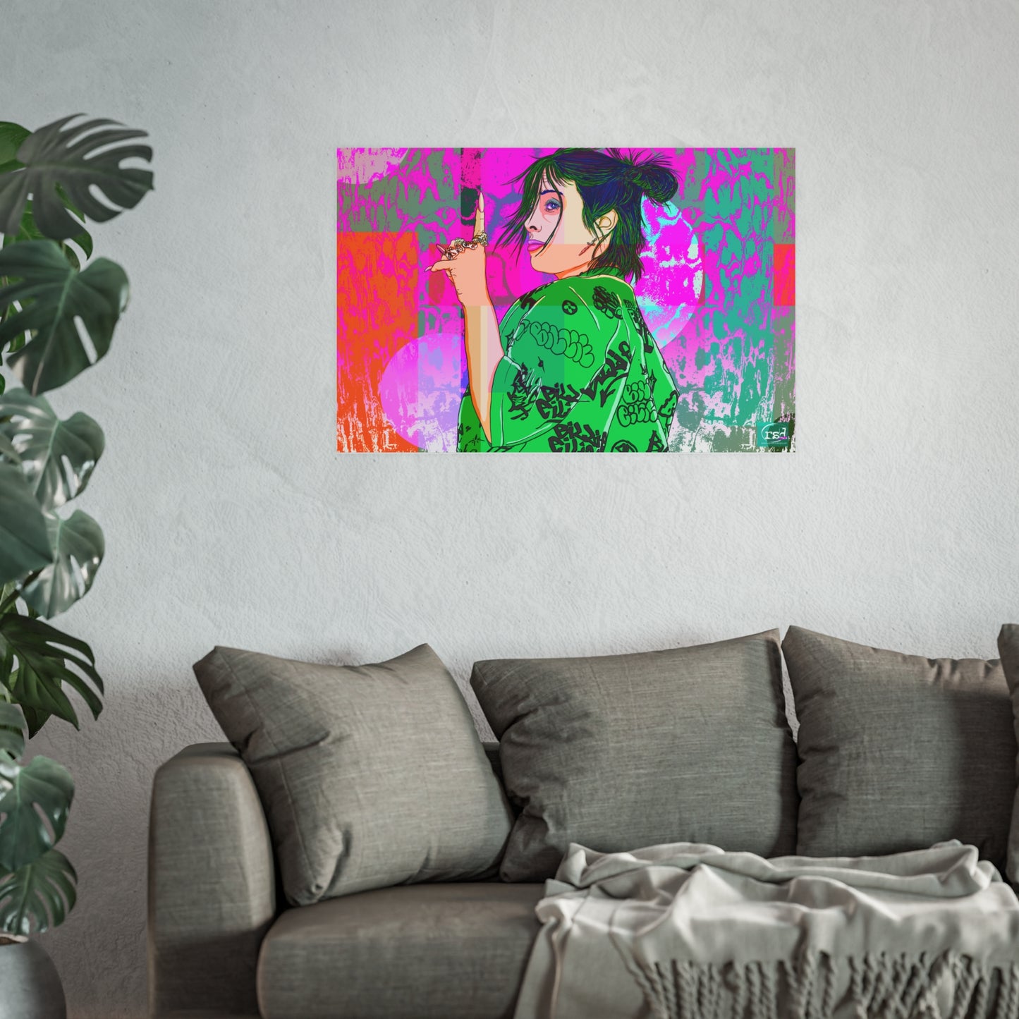 Amplified Ink HOTLINE BLING Art Print